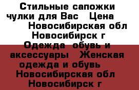 Стильные сапожки-чулки для Вас › Цена ­ 1 800 - Новосибирская обл., Новосибирск г. Одежда, обувь и аксессуары » Женская одежда и обувь   . Новосибирская обл.,Новосибирск г.